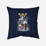 Straw Hat Crew-none removable cover w insert throw pillow-fanfabio