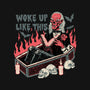 Woke Up Like This-none basic tote bag-momma_gorilla