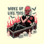 Woke Up Like This-none basic tote bag-momma_gorilla