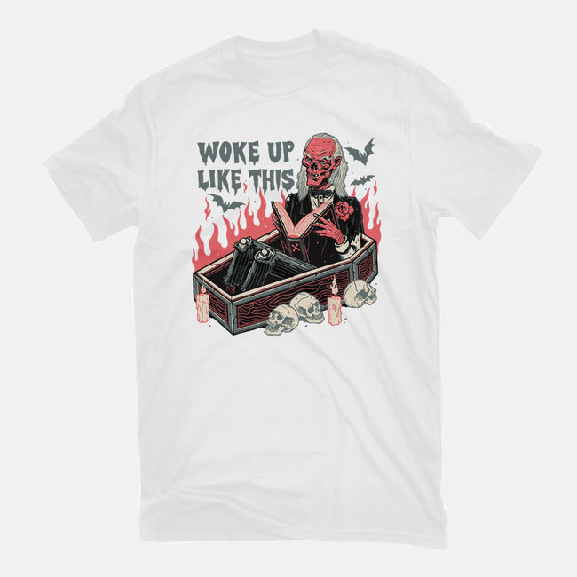 Woke Up Like This-womens fitted tee-momma_gorilla