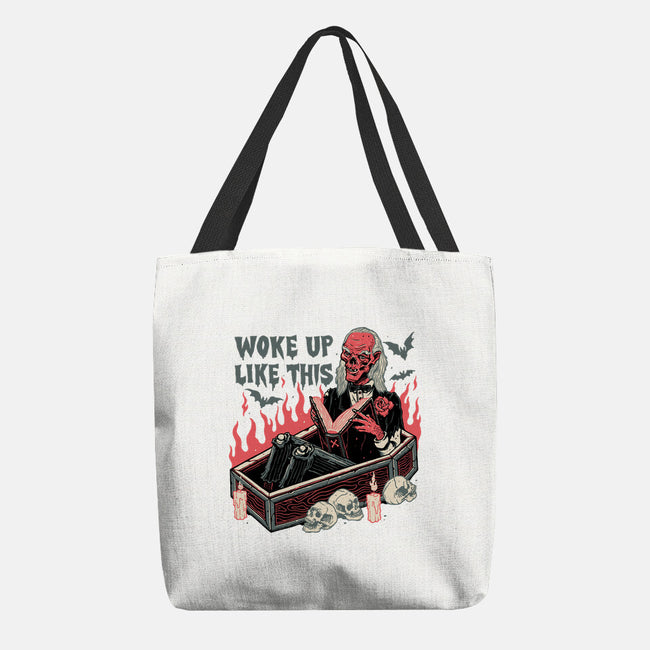 Woke Up Like This-none basic tote bag-momma_gorilla