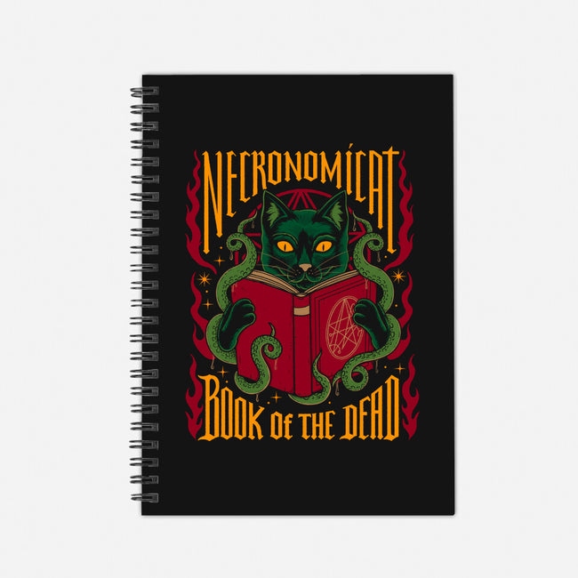 Necronomicat-none dot grid notebook-Thiago Correa