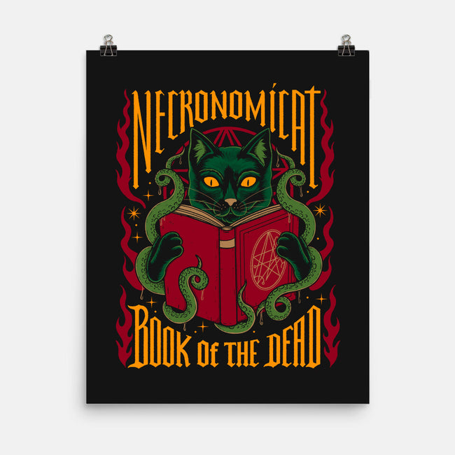 Necronomicat-none matte poster-Thiago Correa