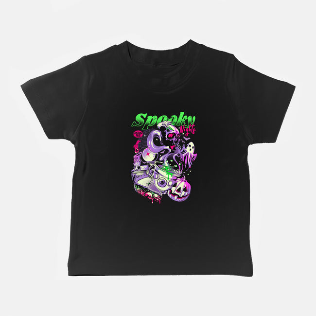 Spooky Nights-baby basic tee-heydale