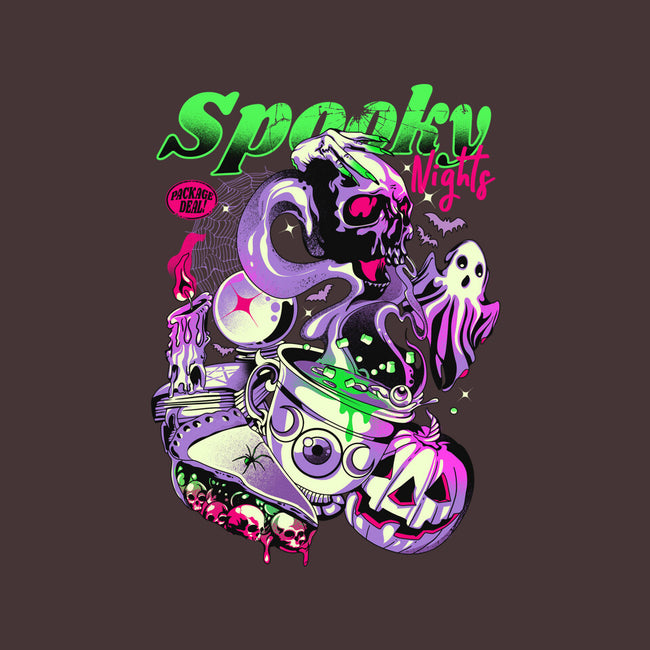 Spooky Nights-none glossy sticker-heydale