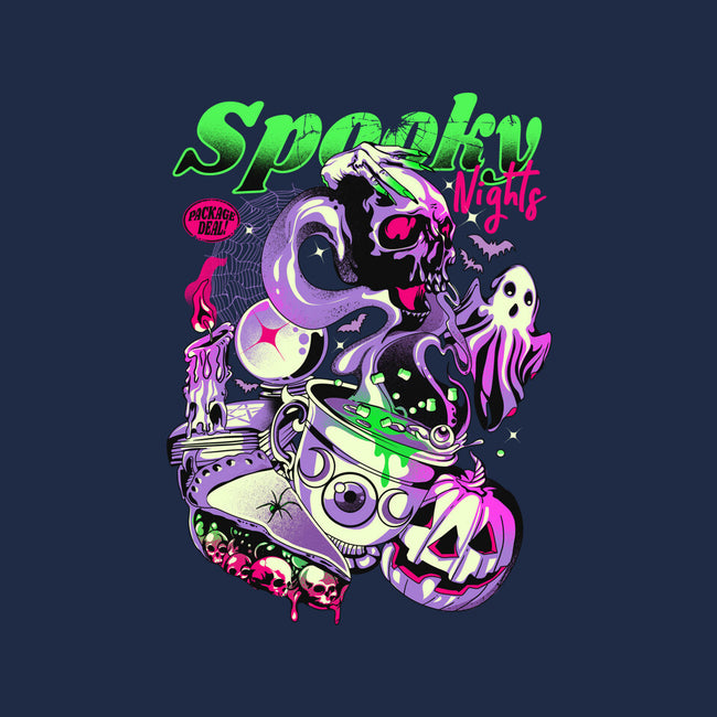 Spooky Nights-none glossy sticker-heydale
