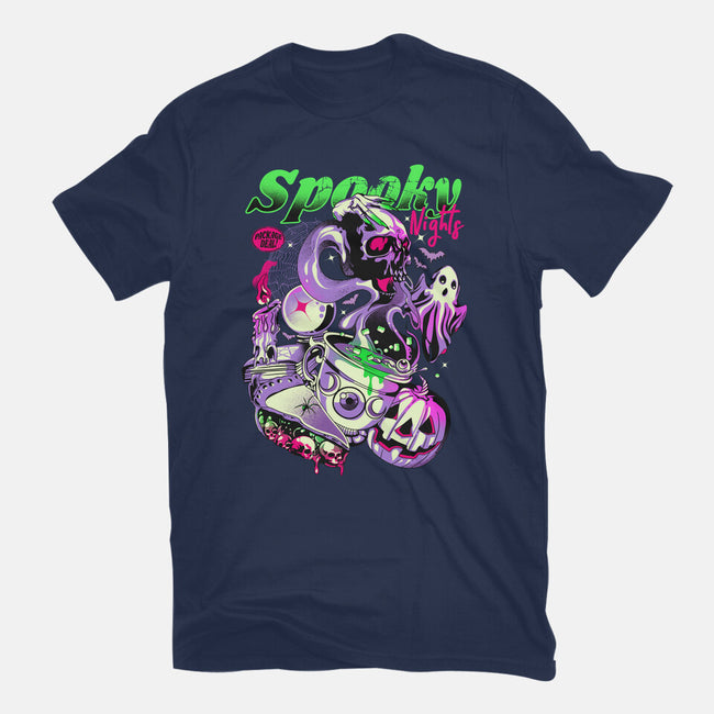 Spooky Nights-mens basic tee-heydale