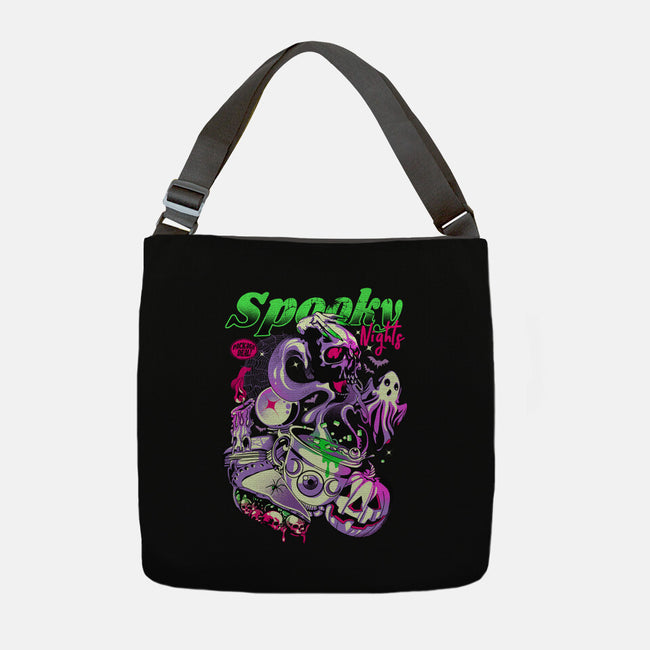 Spooky Nights-none adjustable tote bag-heydale