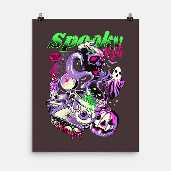 Spooky Nights-none matte poster-heydale