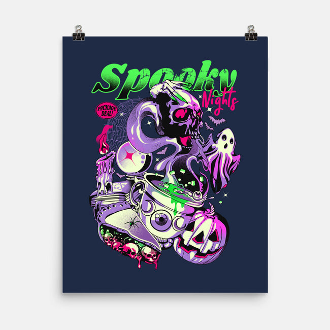 Spooky Nights-none matte poster-heydale