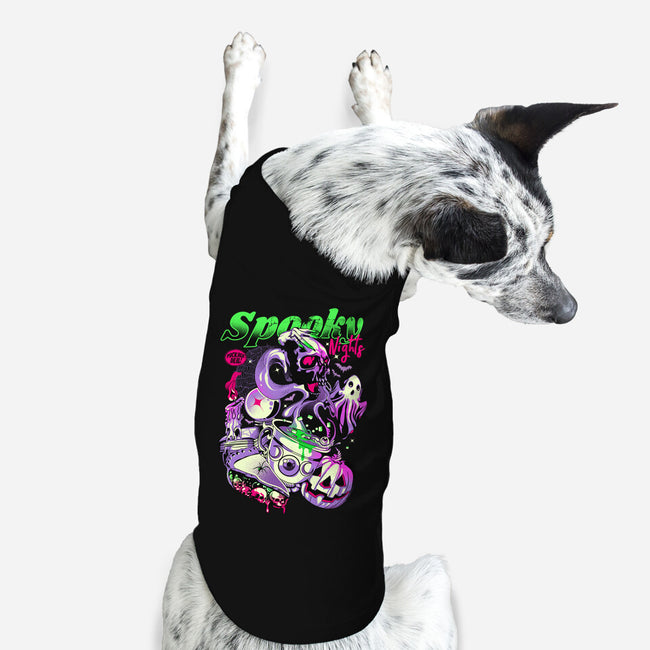 Spooky Nights-dog basic pet tank-heydale