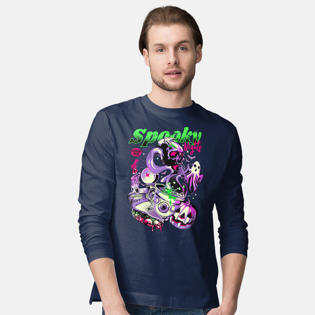 Spooky Nights-mens long sleeved tee-heydale