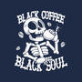 Black Coffee Soul-none stretched canvas-estudiofitas