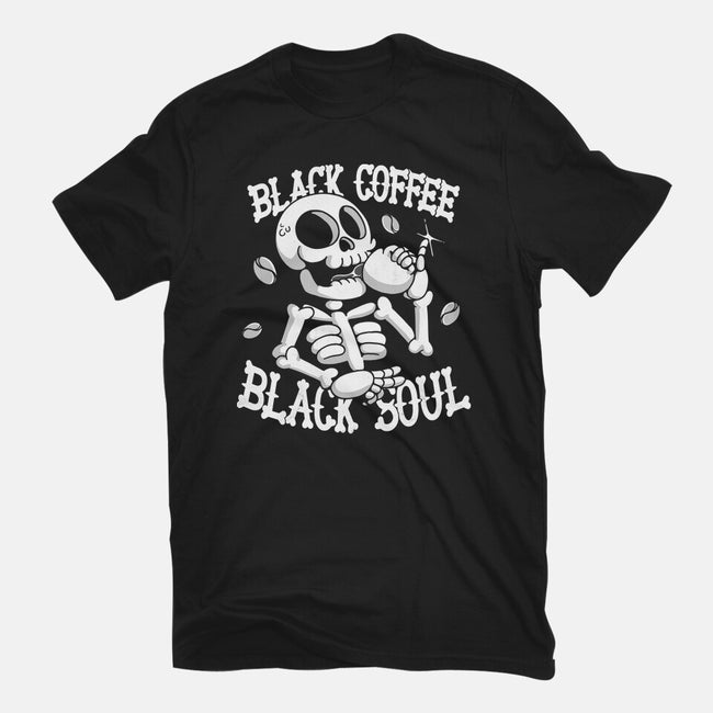 Black Coffee Soul-womens basic tee-estudiofitas
