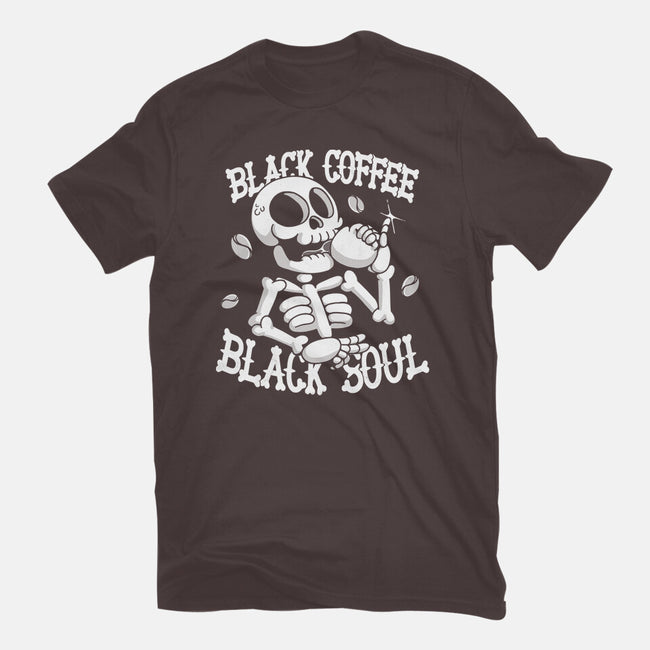 Black Coffee Soul-womens basic tee-estudiofitas