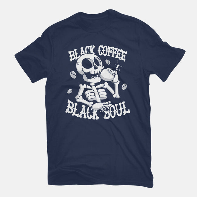 Black Coffee Soul-womens basic tee-estudiofitas
