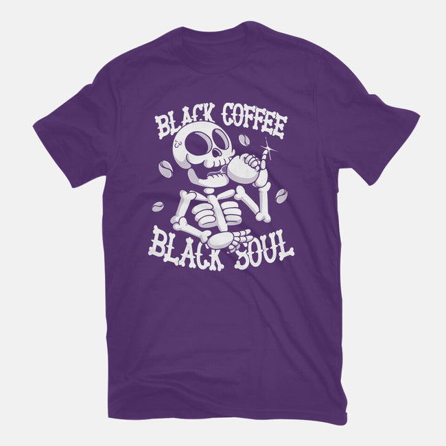 Black Coffee Soul-womens basic tee-estudiofitas
