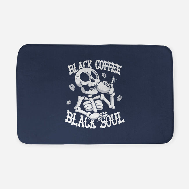 Black Coffee Soul-none memory foam bath mat-estudiofitas