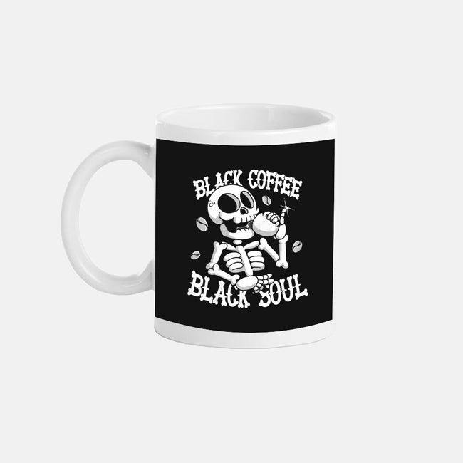 Black Coffee Soul-none mug drinkware-estudiofitas