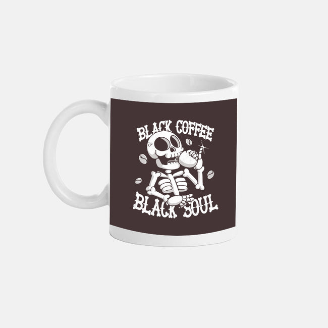 Black Coffee Soul-none mug drinkware-estudiofitas