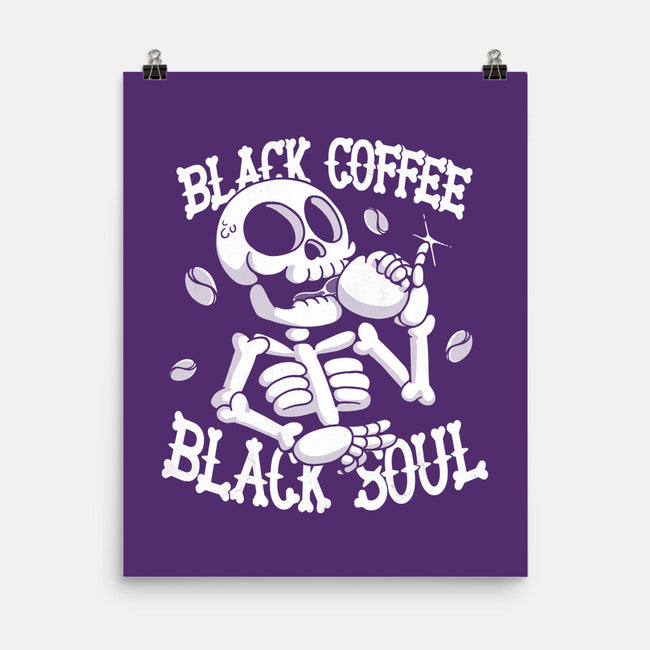 Black Coffee Soul-none matte poster-estudiofitas