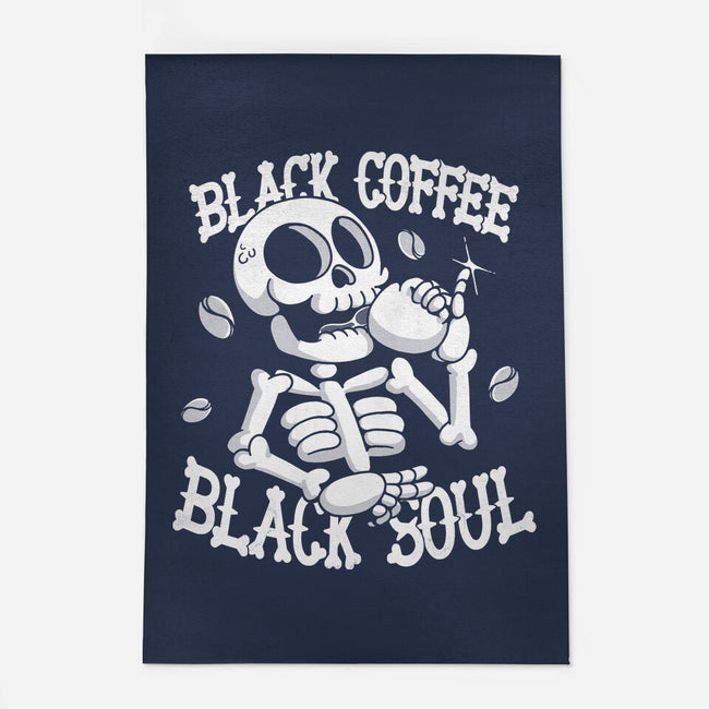 Black Coffee Soul-none indoor rug-estudiofitas