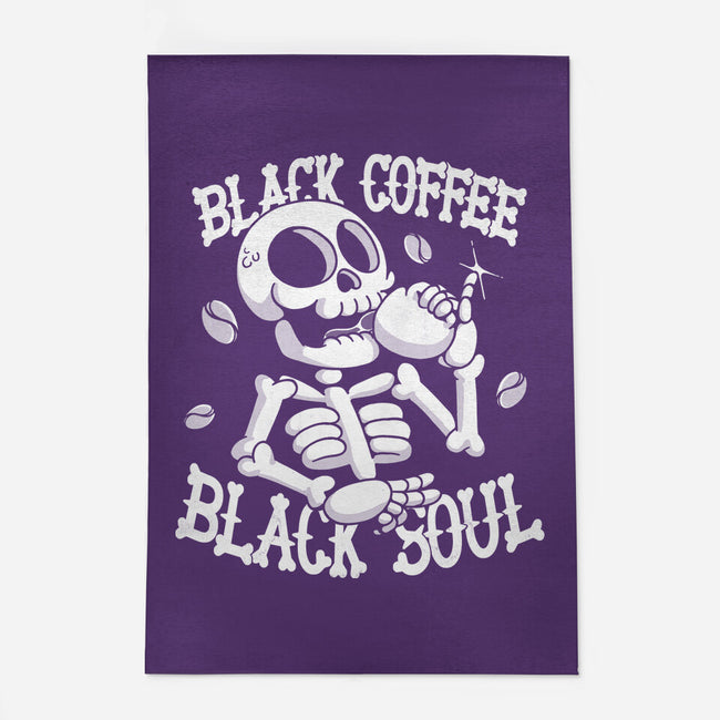 Black Coffee Soul-none indoor rug-estudiofitas