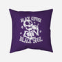 Black Coffee Soul-none removable cover w insert throw pillow-estudiofitas