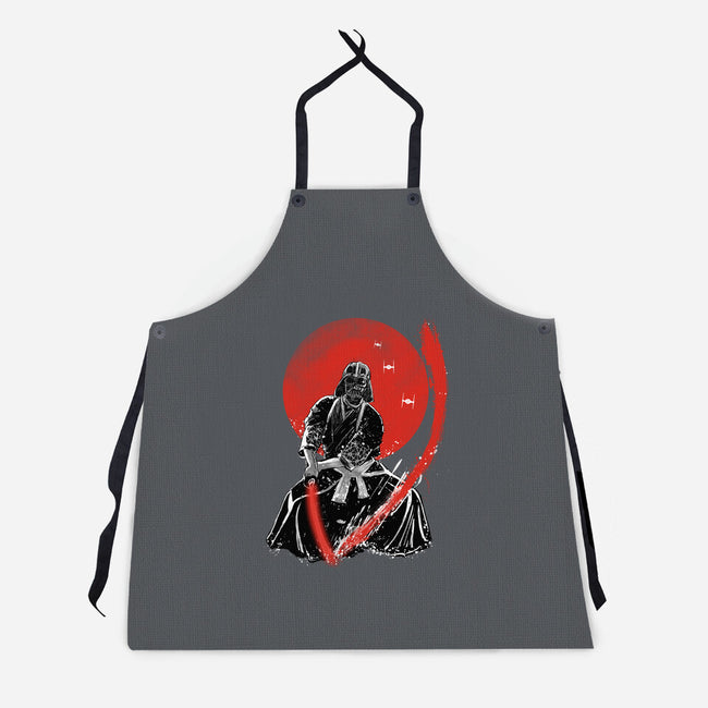 Ink Kata-unisex kitchen apron-kharmazero