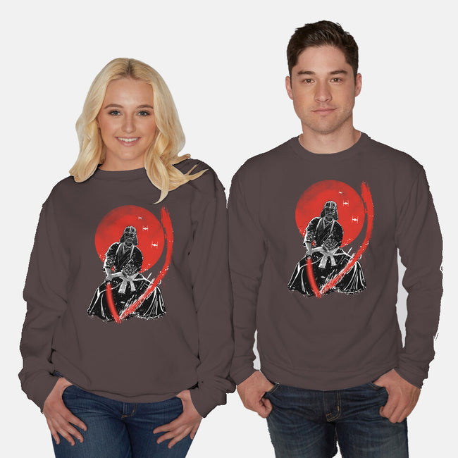 Ink Kata-unisex crew neck sweatshirt-kharmazero