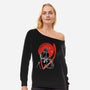 Ink Kata-womens off shoulder sweatshirt-kharmazero