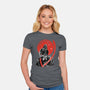 Ink Kata-womens fitted tee-kharmazero