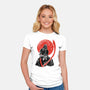 Ink Kata-womens fitted tee-kharmazero