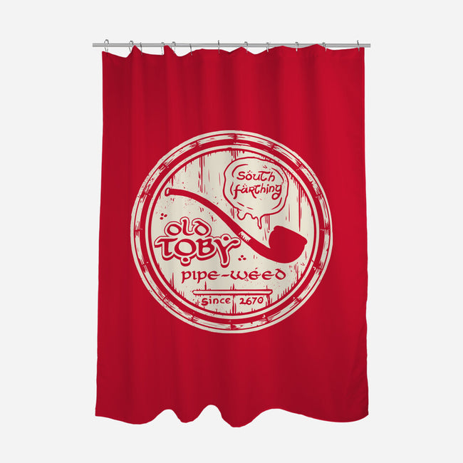 Old Toby Pipe-Weed-none polyester shower curtain-belial90