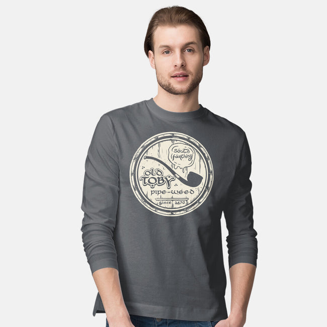 Old Toby Pipe-Weed-mens long sleeved tee-belial90