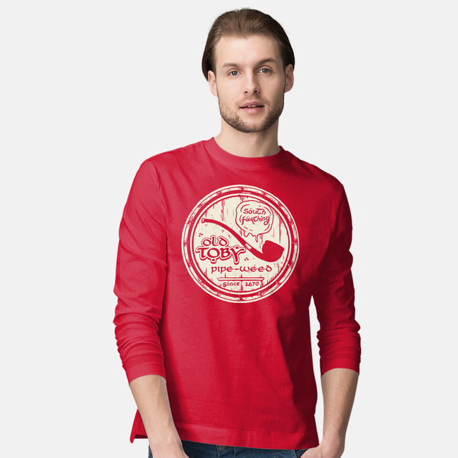 Old Toby Pipe-Weed-mens long sleeved tee-belial90