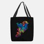 Splatter Girl-none basic tote bag-dalethesk8er