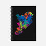 Splatter Girl-none dot grid notebook-dalethesk8er