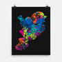 Splatter Girl-none matte poster-dalethesk8er