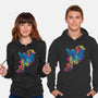 Splatter Girl-unisex pullover sweatshirt-dalethesk8er