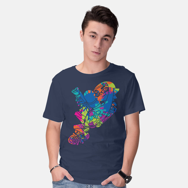 Splatter Girl-mens basic tee-dalethesk8er