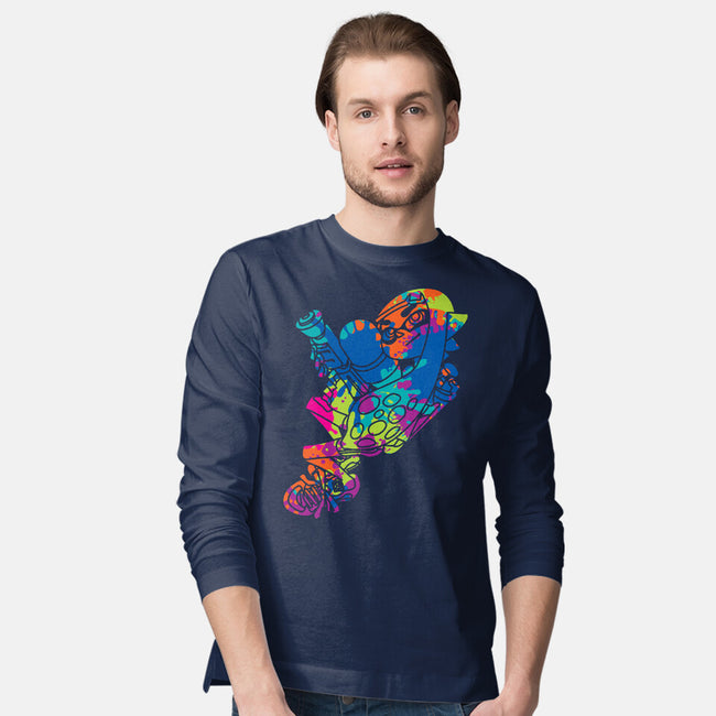 Splatter Girl-mens long sleeved tee-dalethesk8er