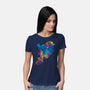Splatter Girl-womens basic tee-dalethesk8er