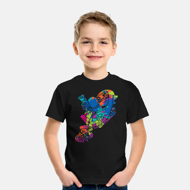 Splatter Girl-youth basic tee-dalethesk8er