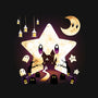 HalloweenStar-none fleece blanket-Vallina84