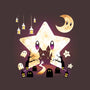 HalloweenStar-none removable cover w insert throw pillow-Vallina84