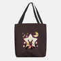 HalloweenStar-none basic tote bag-Vallina84