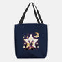 HalloweenStar-none basic tote bag-Vallina84