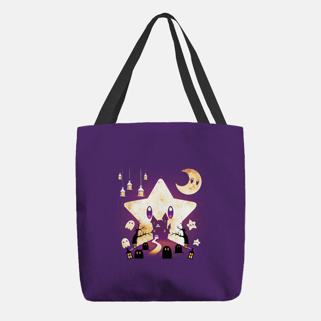 HalloweenStar-none basic tote bag-Vallina84