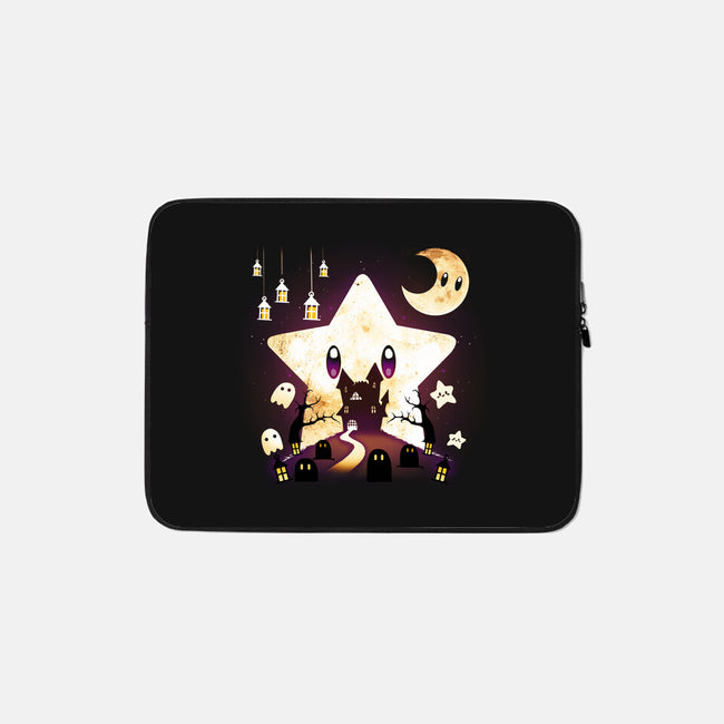 HalloweenStar-none zippered laptop sleeve-Vallina84